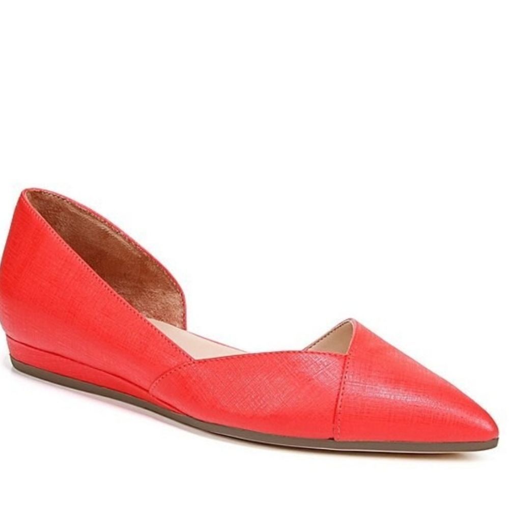 BRAND NEW 27 EDIT NATURALIZER KARLA LEATHER POINTED TOE  WOMEN'S FLATS